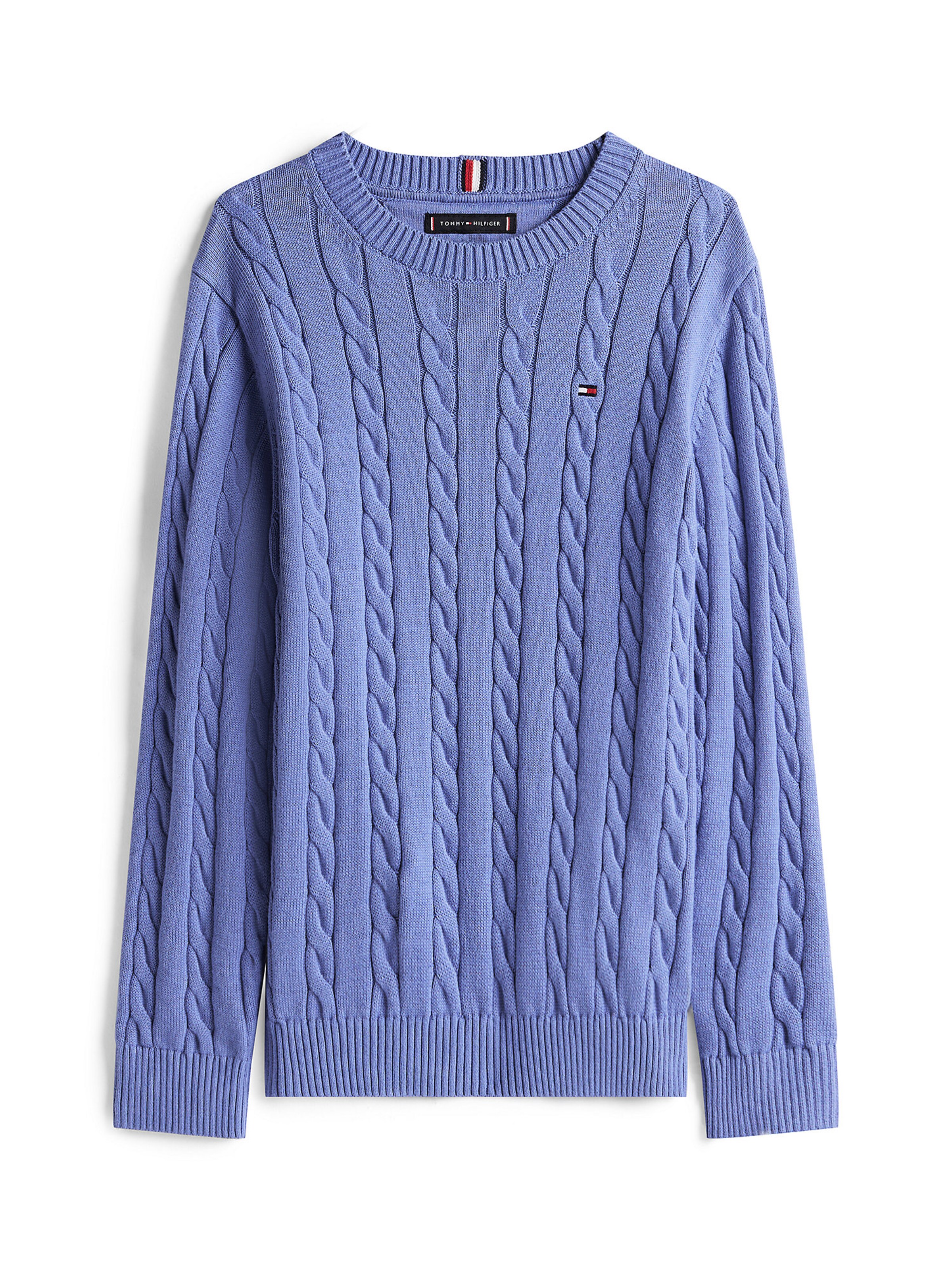 TOMMY HILFIGER Pullover in Lila: Vorderseite