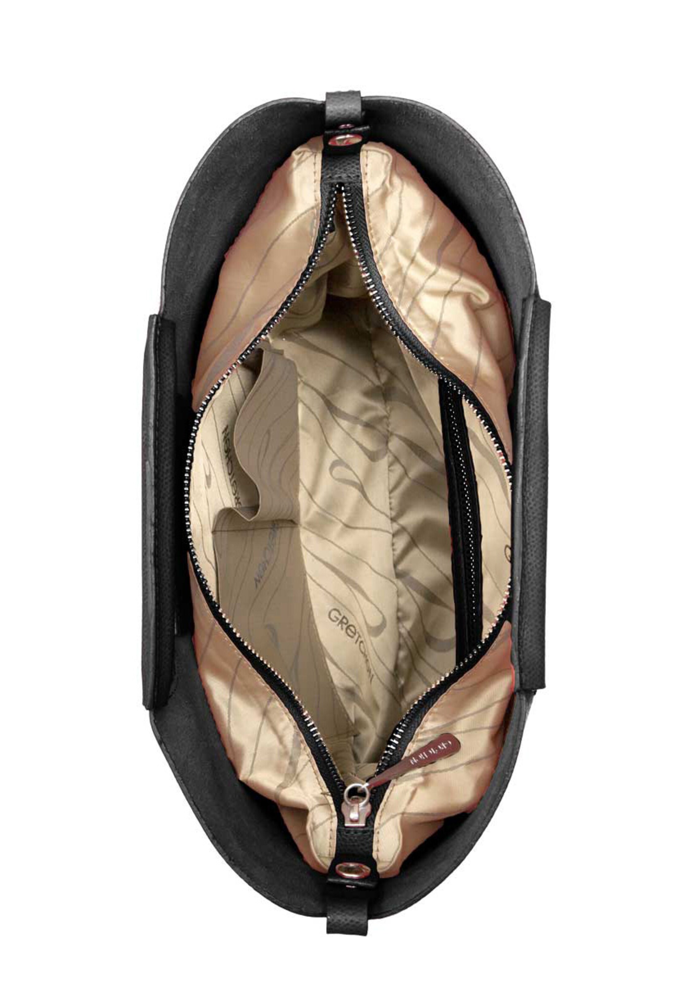 Gretchen Shoulder Bag 'Crocus' in Black