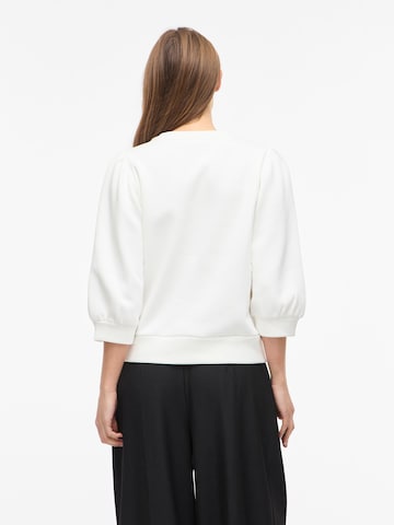 VILA Sweatshirt 'VIVera' in White