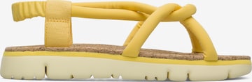 Sandalo 'Oruga' di CAMPER in giallo
