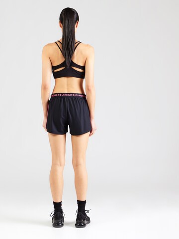 UNDER ARMOUR Regular Sportbroek 'Play Up' in Zwart