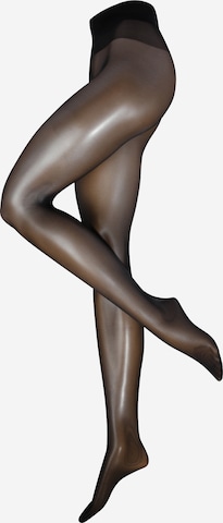 Wolford regular Λεπτό καλσόν 'Satin Touch' σε μπλε: μπροστά