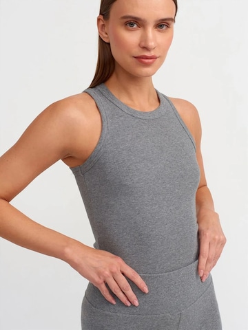 Dilvin Blouse in Grey