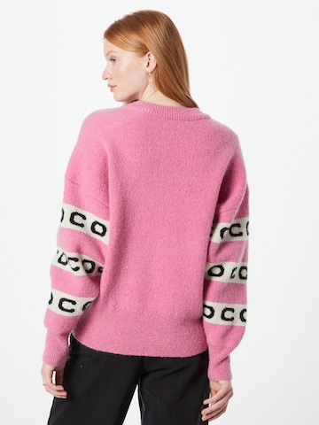 co'couture - Pullover 'Leona' em rosa