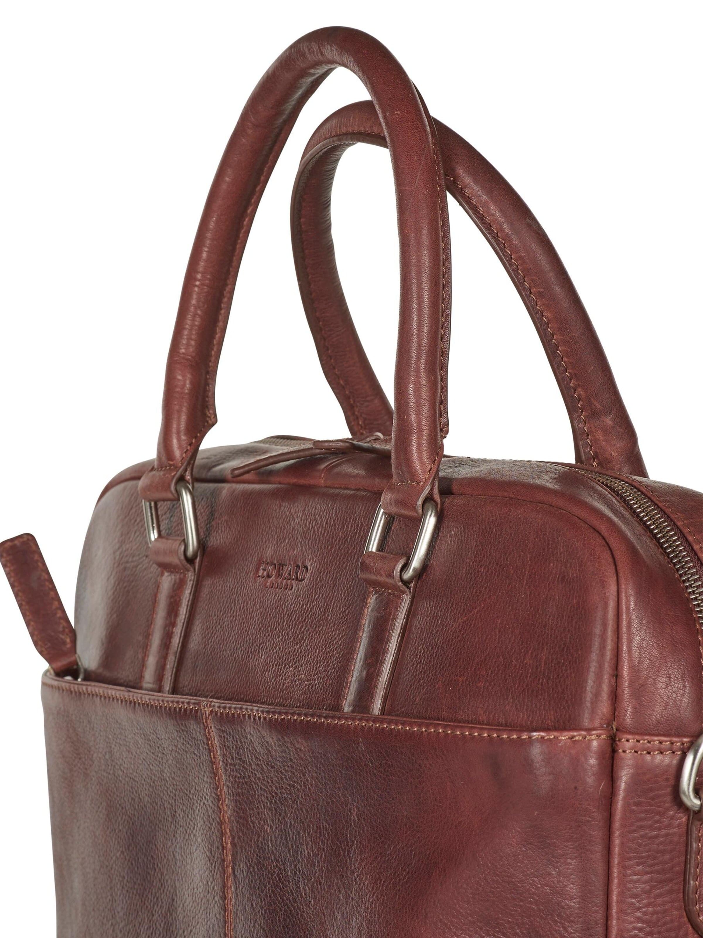 Borsa per laptop 'Laptop Bag Morris Brown' di Howard London in marrone