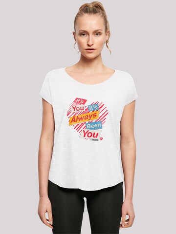 F4NT4STIC Shirt 'Sex Education It's Always You Netflix TV Series' in White: front