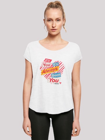 F4NT4STIC Shirt 'Sex Education It's Always You Netflix TV Series' in White: front