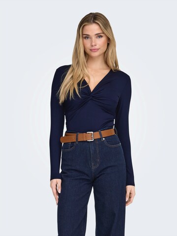 ONLY Majica 'ONLLONE' | modra barva: sprednja stran