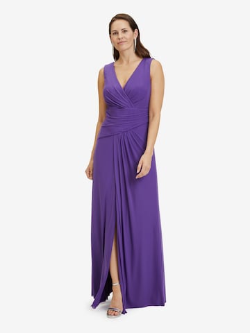 Vera Mont Evening Dress in Purple