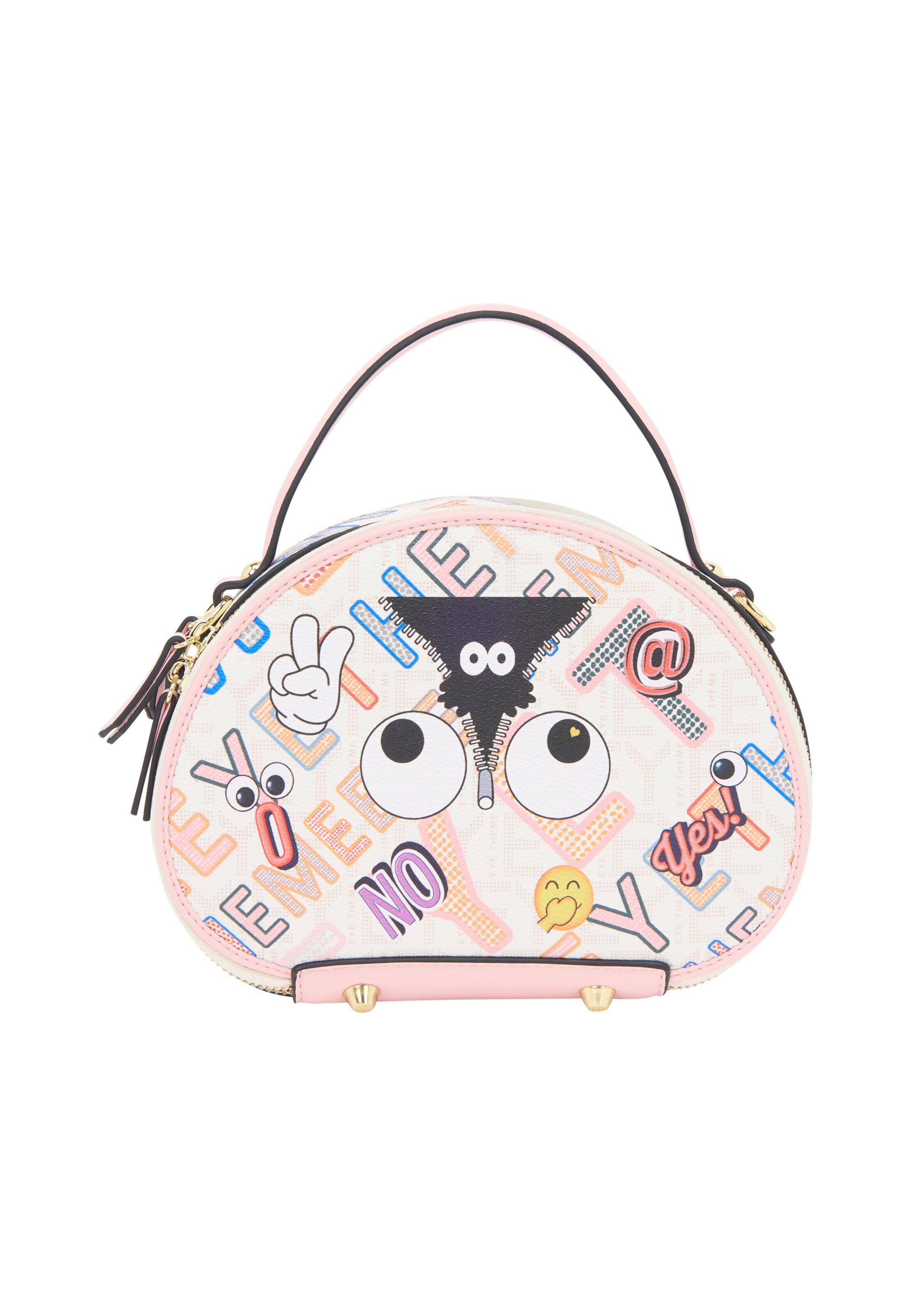 MYMO Сумки 'Pop Eyetheme' в Белый: спереди