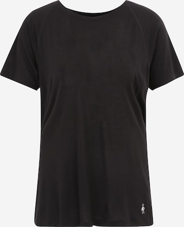 melns Smartwool Sporta krekls: no priekšpuses
