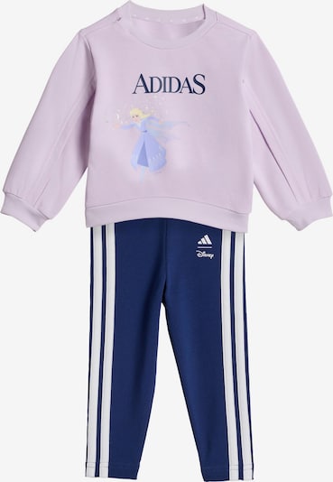 ADIDAS SPORTSWEAR Treenipuku 'Disney Die Eiskönigin' koossa 62 värissä laivastonsininen / vaaleansininen / syreeni / valkoinen, Tuotenäkymä