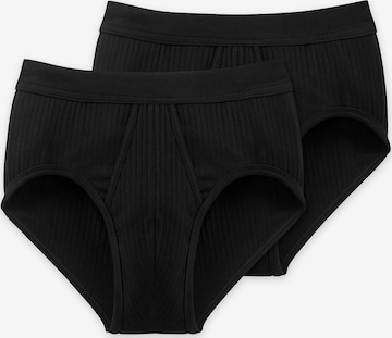 SCHIESSER Slip 'Authentic Sport' in Black: front