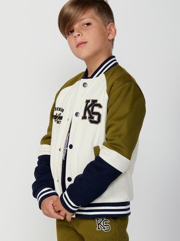 KOROSHI Between-Season Jacket in White