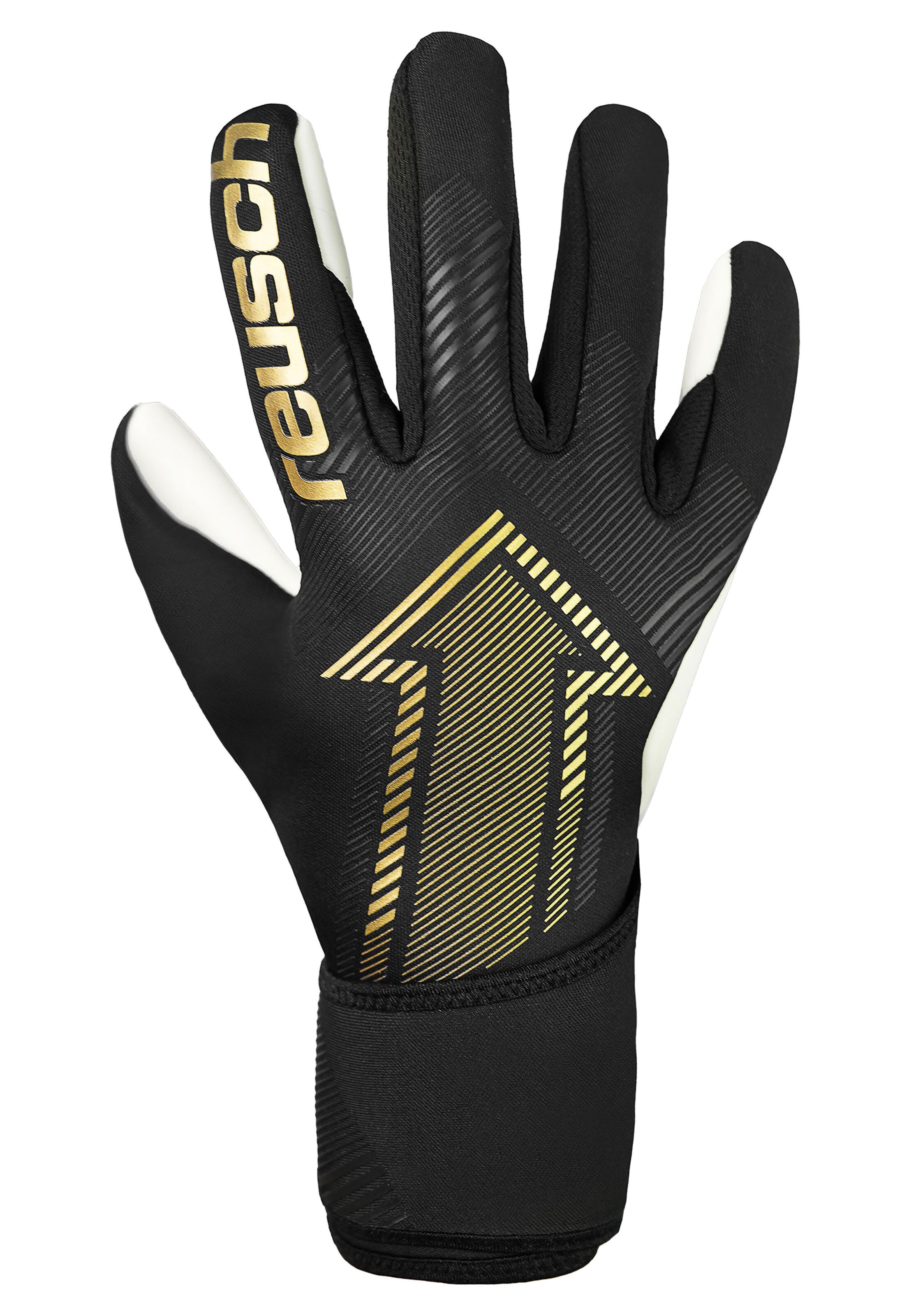 REUSCH Athletic Gloves 'Fastgrip Silver' in Black