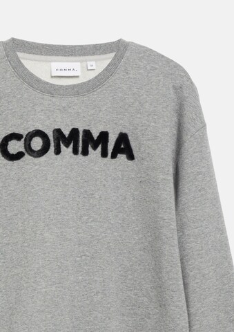 COMMA Sweatshirt in Grijs: voorkant