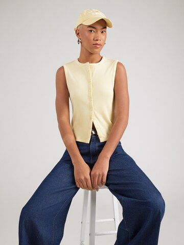 LEVI'S ® Τοπ 'RORY' σε κίτρινο: μπροστά