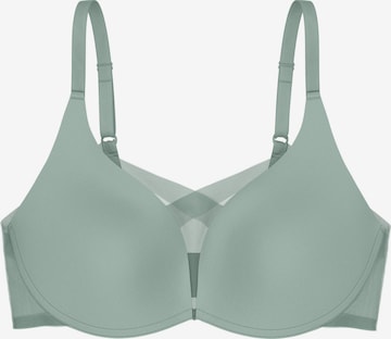 TRIUMPH BH ' Red Label Triumph Shape Smart ' in Groen: voorkant