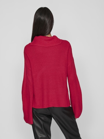 VILA Sweter 'Vigga' w kolorze czerwony