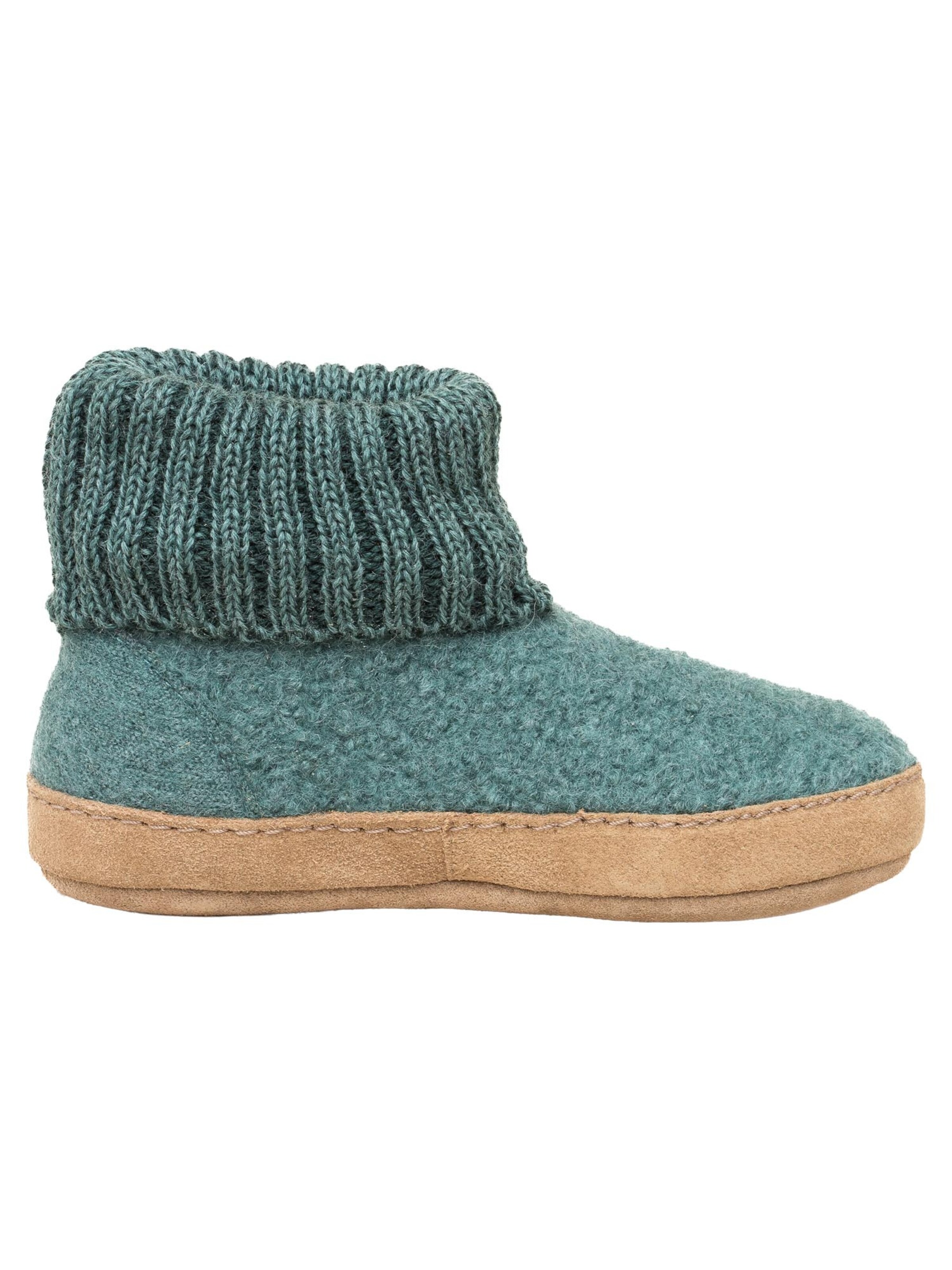 Gottstein Hausschuh 'Alpine Boot LE'‌‌ in Grün