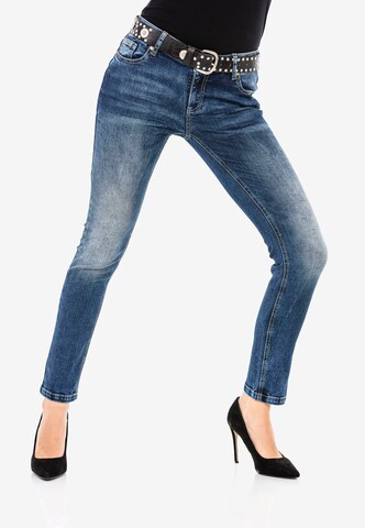 CIPO & BAXX Skinny Jeans in Blauw