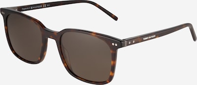 TOMMY HILFIGER Lunettes de soleil '1938/S' en marron / brun foncé / anthracite, Vue avec produit