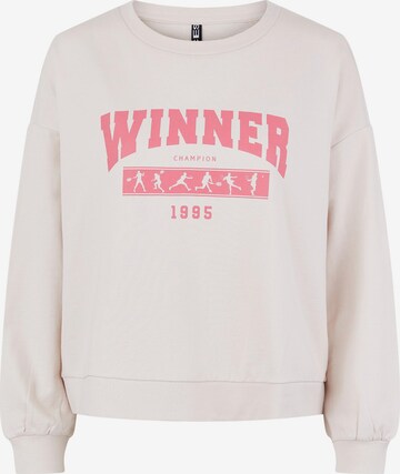 PIECES Sweatshirt 'VIENNA' in Pink: predná strana