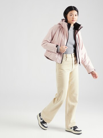 Superdry Between-Season Jacket 'CODE' in Pink