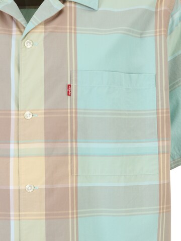 Levi's® Big & Tall - Regular Fit Camisa 'Big Sunset Camp Shirt' em azul