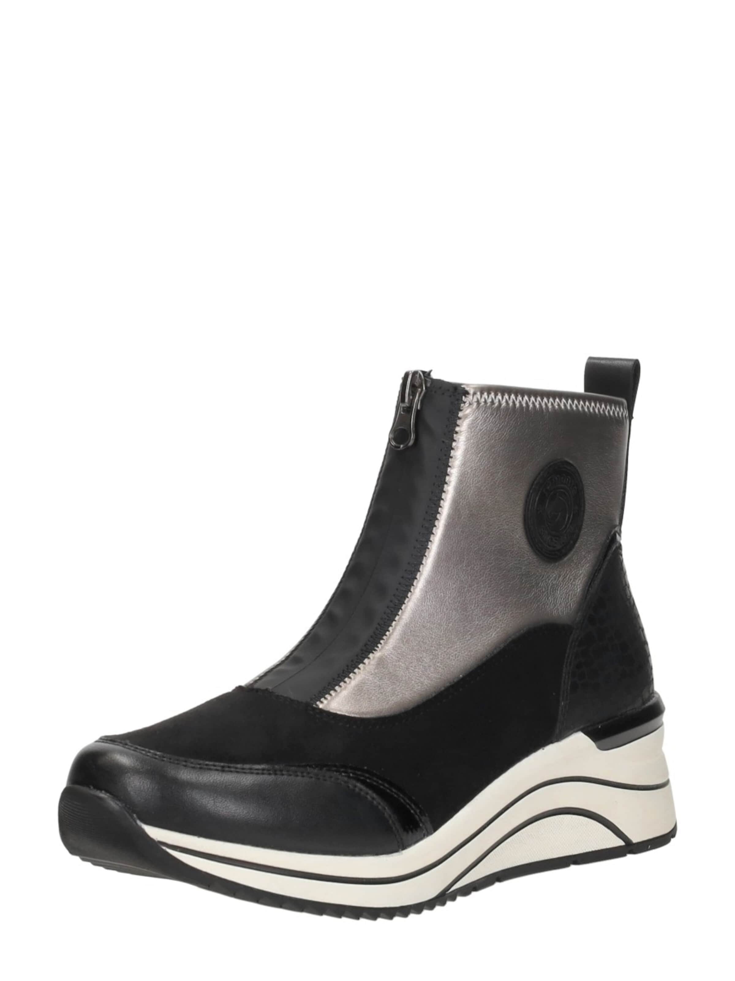Boots 'Enkellaarsjes Plat' REMONTE en noir