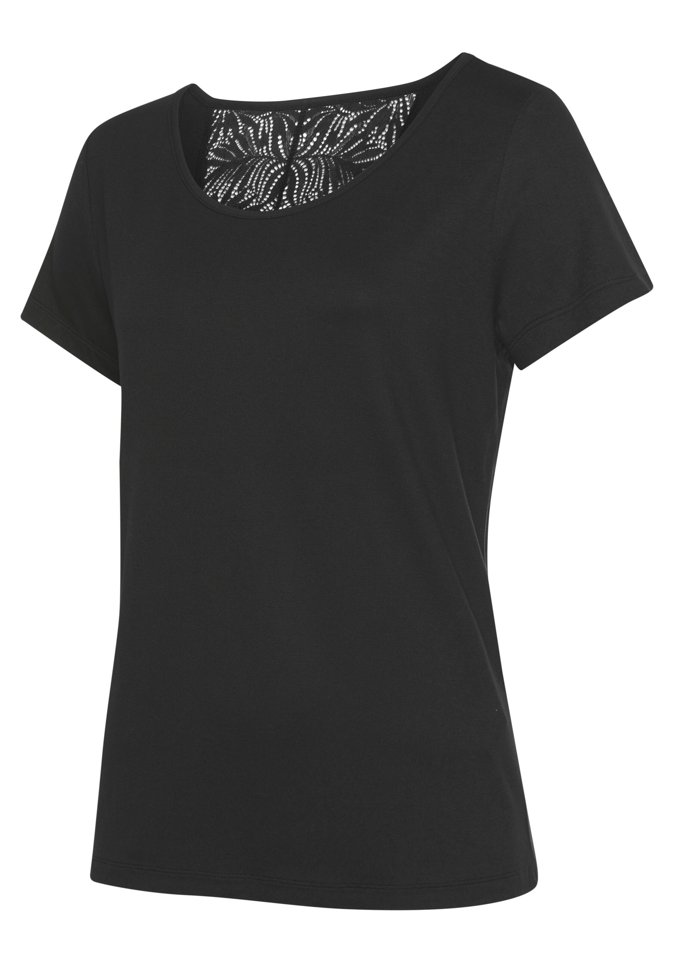 LASCANA Shirts i sort