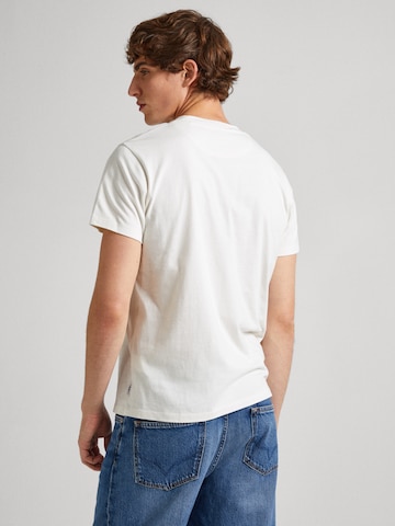 Pepe Jeans T-Shirt 'Clement' in Weiß