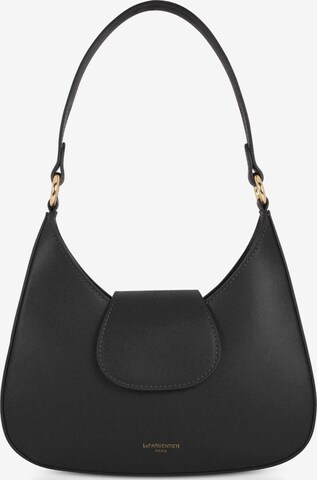 LeParmentier - Bolso de hombro 'Obolo' en negro: frente