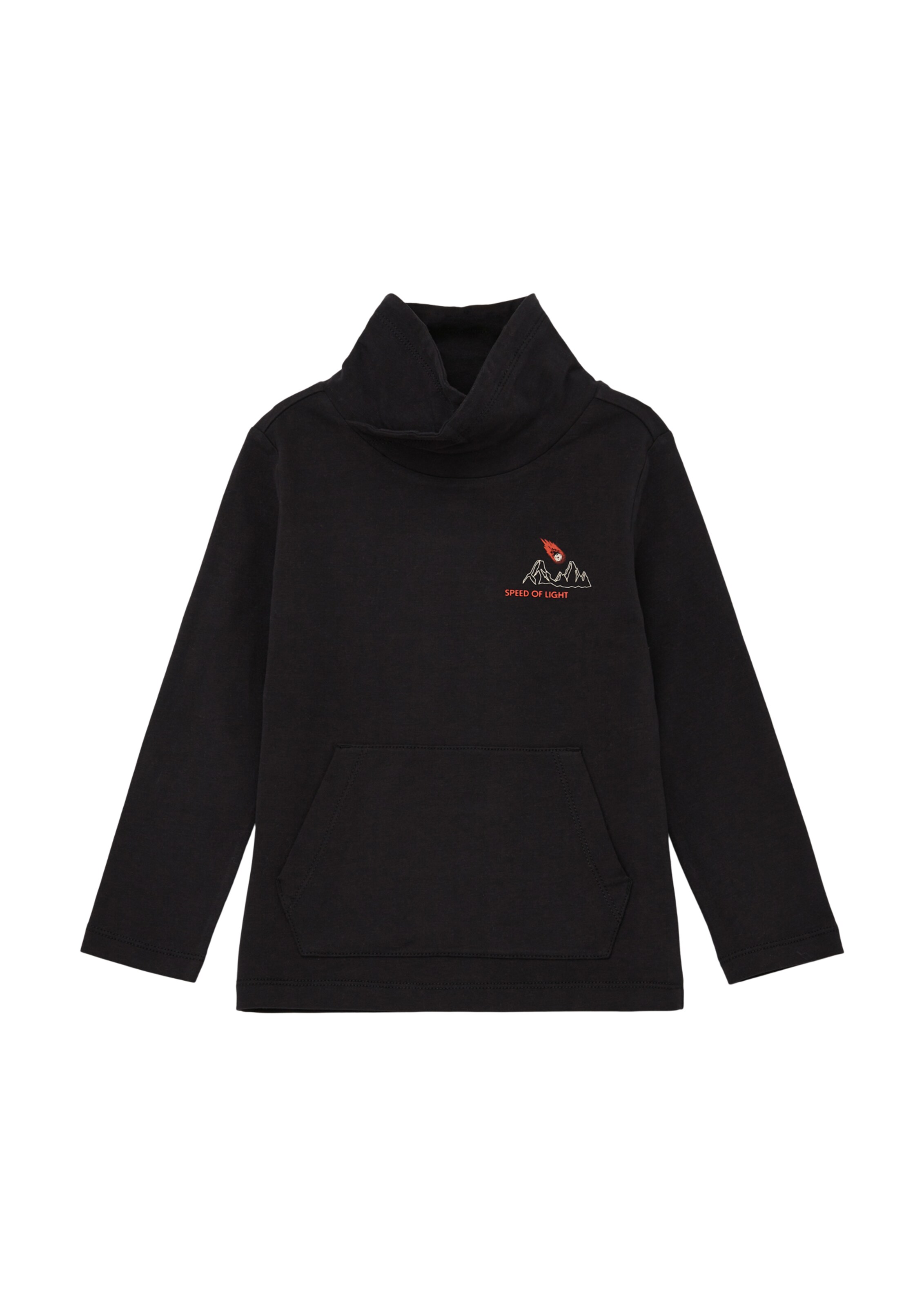 s.Oliver Shirt in Zwart: voorkant