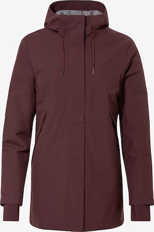 VAUDE Jacke 'Coreway' in Lila: Vorderseite