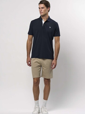 Fit confort Chemise ' Clark Polo ' U.S. POLO ASSN. en bleu
