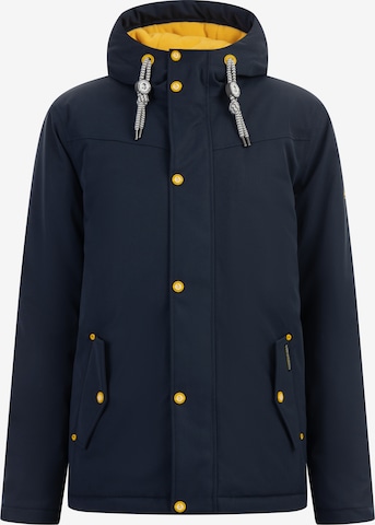 Schmuddelwedda Weatherproof jacket in Blue: front