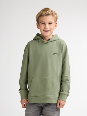 Petrol Industries Sweatshirt in Green: front