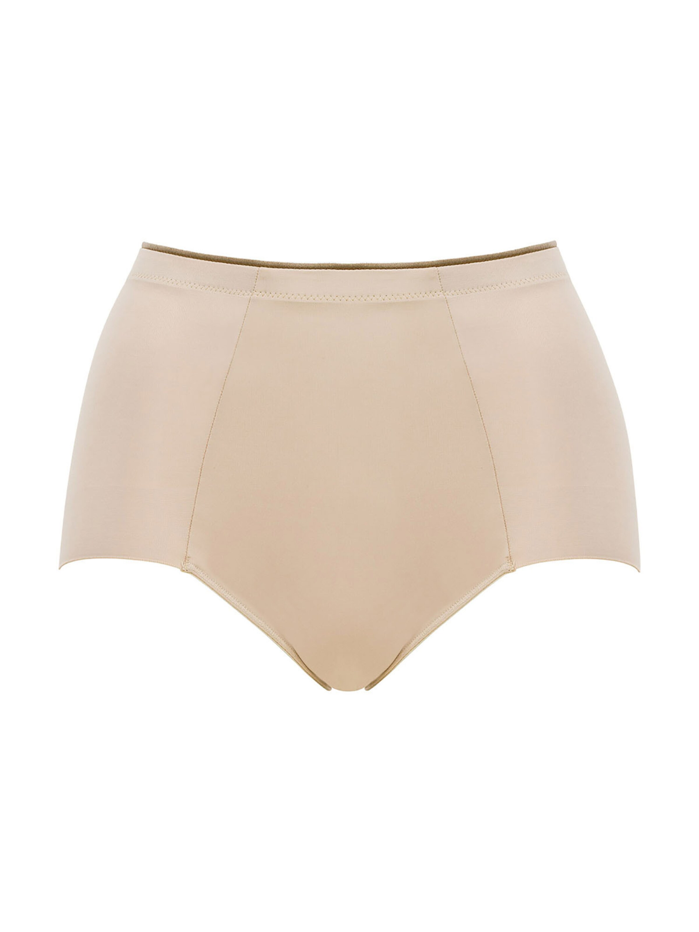 Conturelle Shapinghose 'Soft Touch' in Beige: Vorderseite