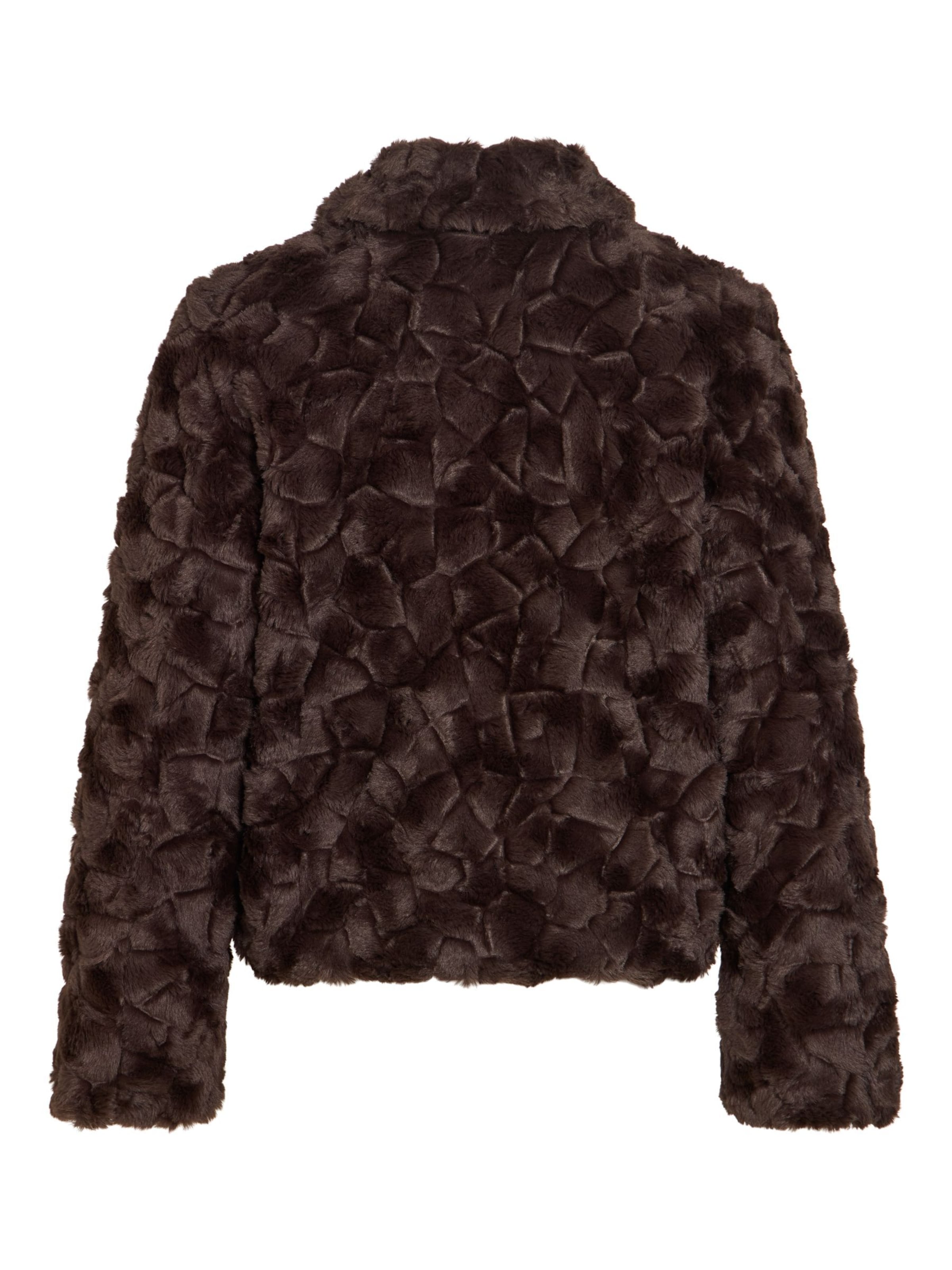 VILA Between-season jacket 'Dorte' in Brown
