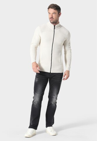 883Police Strickjacke 'Orkney' in Beige