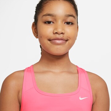 NIKE Спортивное белье 'Swoosh' в Ярко-розовый