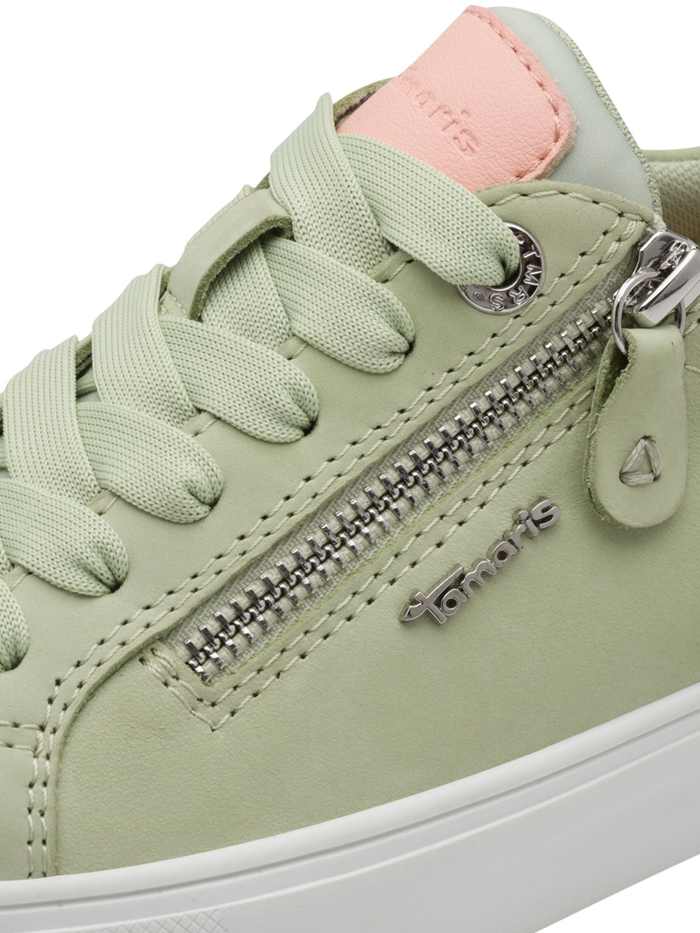 Tamaris Sneakers laag in Groen