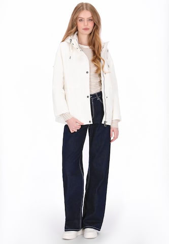 DreiMaster Maritim - Chaqueta de entretiempo en blanco