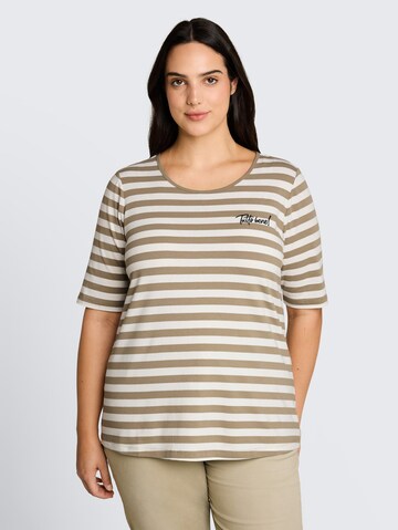 T-shirt Tom Tailor Women + en vert : devant
