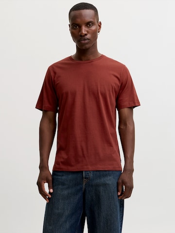 JACK & JONES Slim Fit T-Shirt in Rot: Vorderseite