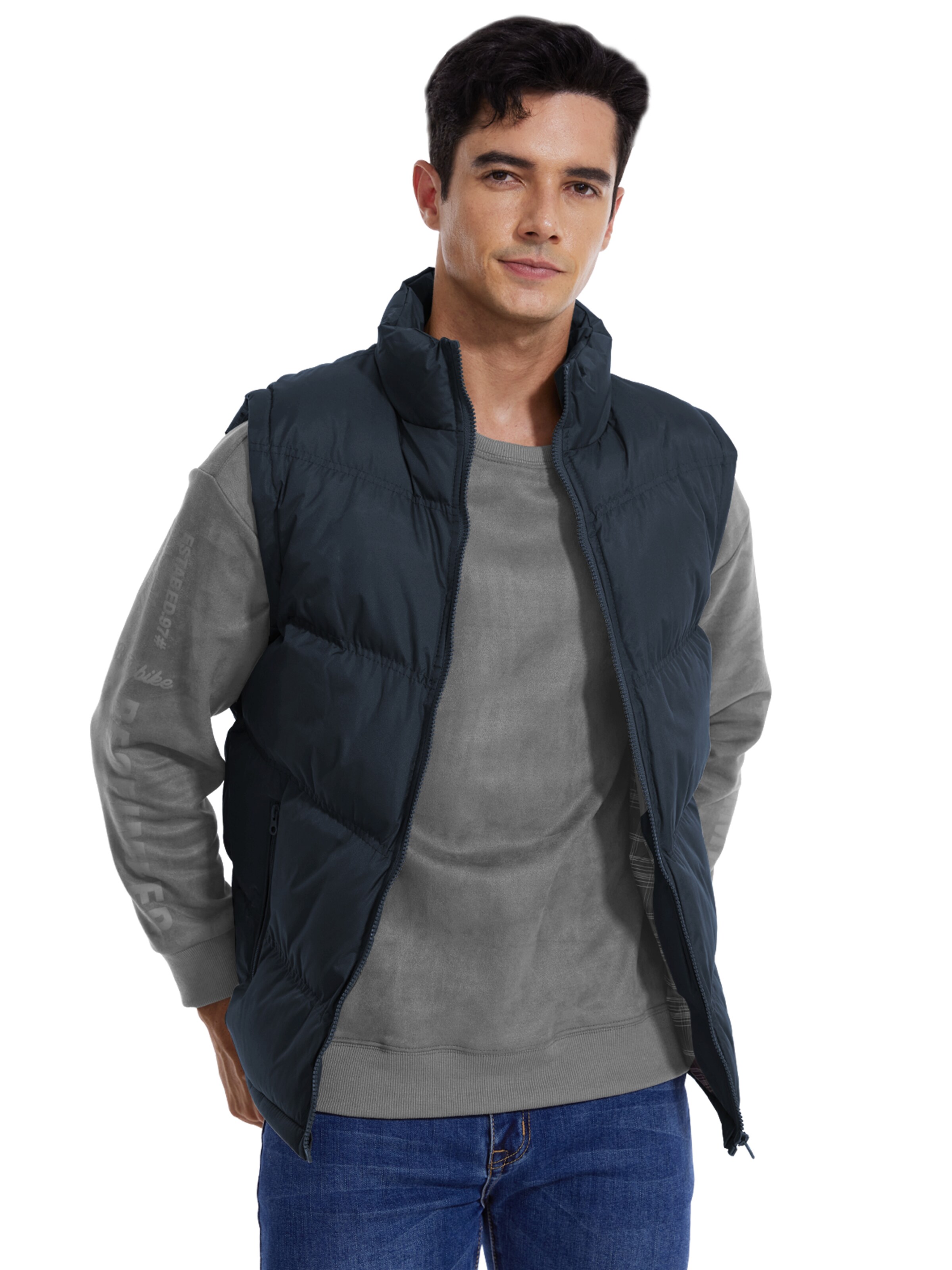 MEETWEE Sportbodywarmer in Blauw
