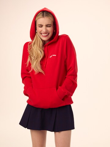 Daahls by Emma Roberts exclusively for ABOUT YOU Mikina 'Joelle' - Červená: predná strana