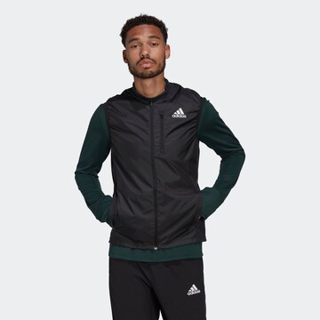 ADIDAS SPORTSWEAR Sportmellény 'Own The Run ' - fekete: elől