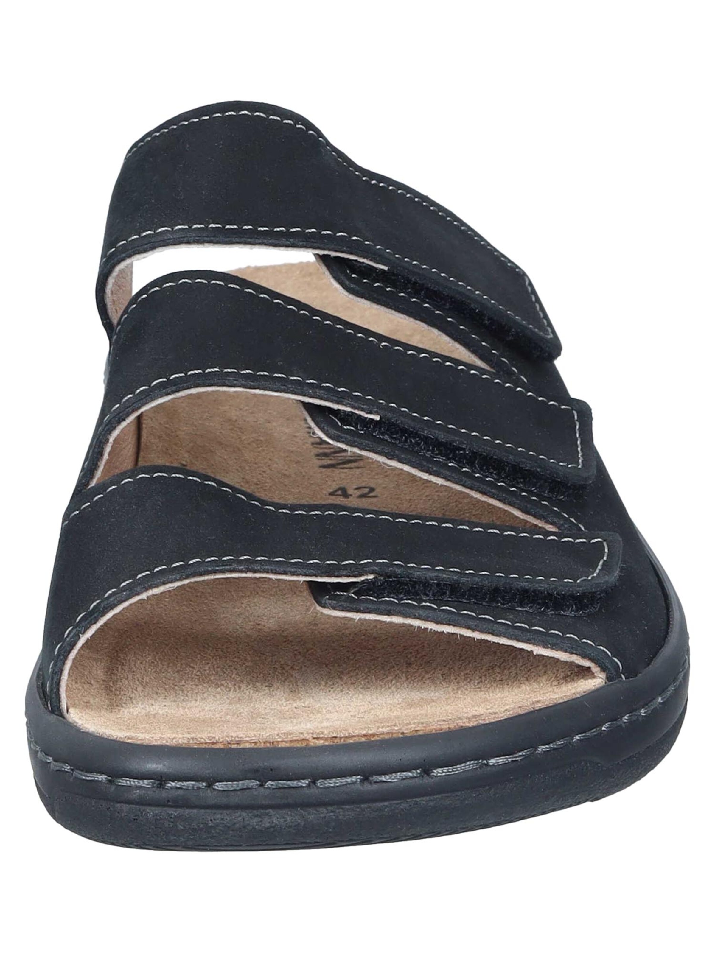 DR. BRINKMANN Mules 'Chelva' in Black